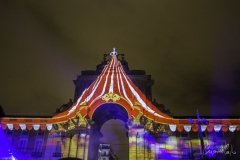 Arco da Rua Augusta - Projecções de Natal