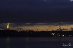 Cristo Rei e Ponte sobre o Tejo