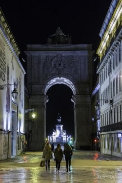 Rua Augusta e o Arco