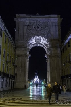 Rua Augusta e o Arco