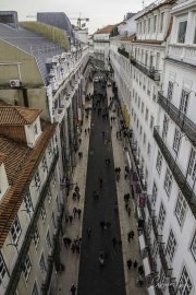 Vista sobre Lisboa - Rua do Carmo