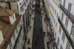 Vista sobre Lisboa - Rua do Carmo
